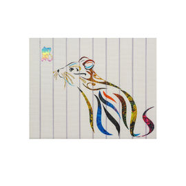 Artes simples da parede do rato home da decoração, arte quente especial da fita do efeito visual