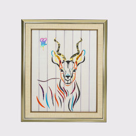 Zodíaco chinês que pinta doze tapeçarias decorativas quadro pintura da arte da fita da decoração da casa da cabra dos animais