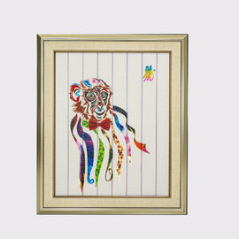 Zodíaco chinês fita quadro da decoração da casa do macaco dos animais da arte doze que pinta tapeçarias decorativas prontas para pendurar