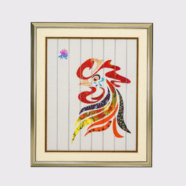 Zodíaco chinês fita quadro da decoração da casa do galo dos animais da arte doze que pinta tapeçarias decorativas prontas para pendurar