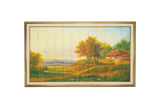 Pinturas de paisagem da fita do estilo chinês para a casa