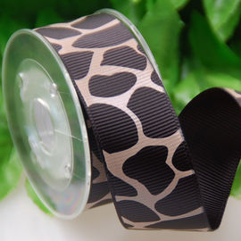 Fita da corda do cetim dos dias de S da mãe ‘para a impressão do leopardo da decoração do balão