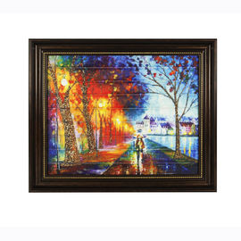 Pinturas da arte abstrato de 60 x de 49cm para a sala de visitas, decoração home da cor da fita
