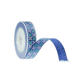 Fita do Grosgrain do cetim da impressão do destaque, fita reversível do cetim dos presentes do Natal