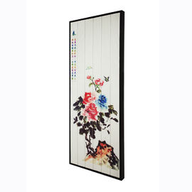 A mola de suspensão grossa floresce a pintura, única decoração da pintura de parede da fita da cara