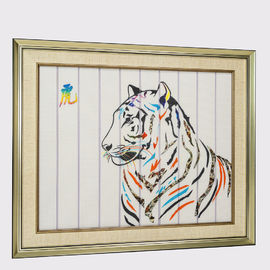 Arte chinesa do zodíaco do tigre livre da senão, pinturas duráveis de Diy para a decoração home