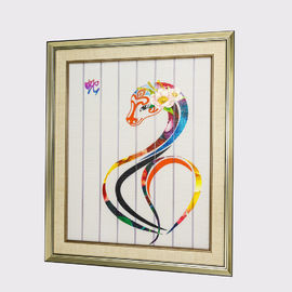 Zodíaco chinês que pinta doze tapeçarias decorativas quadro pintura da arte da fita da decoração da casa da serpente dos animais