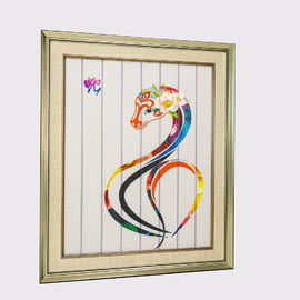 Zodíaco chinês que pinta doze tapeçarias decorativas quadro pintura da arte da fita da decoração da casa da serpente dos animais
