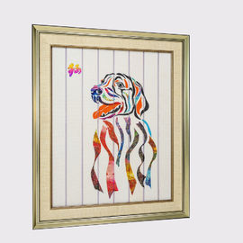 Zodíaco chinês fita quadro da decoração da casa do cão dos animais da arte doze que pinta tapeçarias decorativas prontas para pendurar