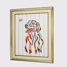 Zodíaco chinês fita quadro da decoração da casa do cão dos animais da arte doze que pinta tapeçarias decorativas prontas para pendurar