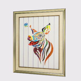 Zodíaco chinês fita quadro da decoração da casa do porco dos animais da arte doze que pinta tapeçarias decorativas prontas para pendurar