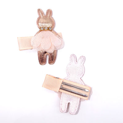 Forma Champagne 6&quot; curvas do cabelo das crianças com os grampos ajustados para presentes de aniversário