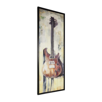 3 PCes 3 colorem guitarra que a fita almofada pinturas para o hotel